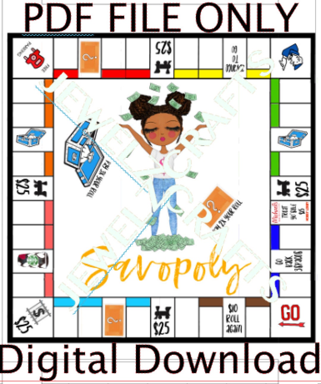 Savopoly Board Printable Budget - Il 1080xN.2083307590 Pnsz 