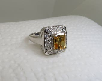 Citrine and Argentium Silver