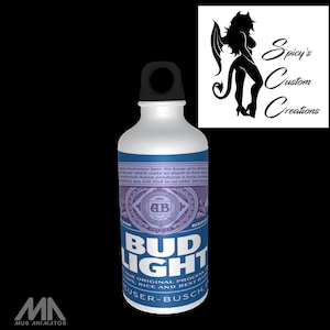 Bud Light Template for Straight & Tapered 20 oz Skinny Tumbler