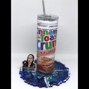 Cinnamon Toast Crunch Tapered 20oz Skinny Tumbler Template image 1