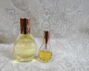 Vintage Set of 2 Vanilla Musk By Coty Perfume Cologne