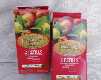 Vintage Yankee Candle Fragrance Fan Refills --- sealed