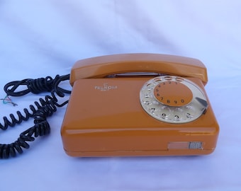 Teléfono Telkom vintage de los años 70