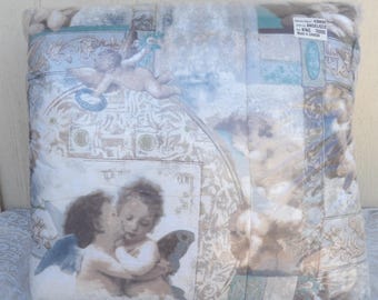 New! Vintage Cupid Angle Comforter King Size