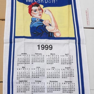 1999 Vintage Calendar - Etsy