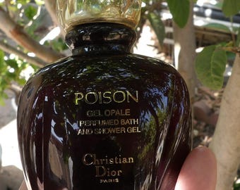 Vintage 80s Christian Dior Poison Perfume & Lotion Collection Full