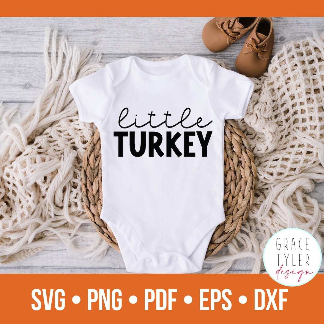 Little Turkey SVG PNG, Kids Fall Shirt Svg, Pdf, Pumpkin Patch Svg ...