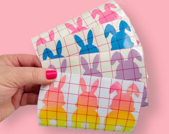 Easter Bunny Vinyl Decal | Bunny Decal | Rabbit Vinyl Decal | Bunny Butt | Bunny Sticker | Holographic Vinyl | Holographic Decal