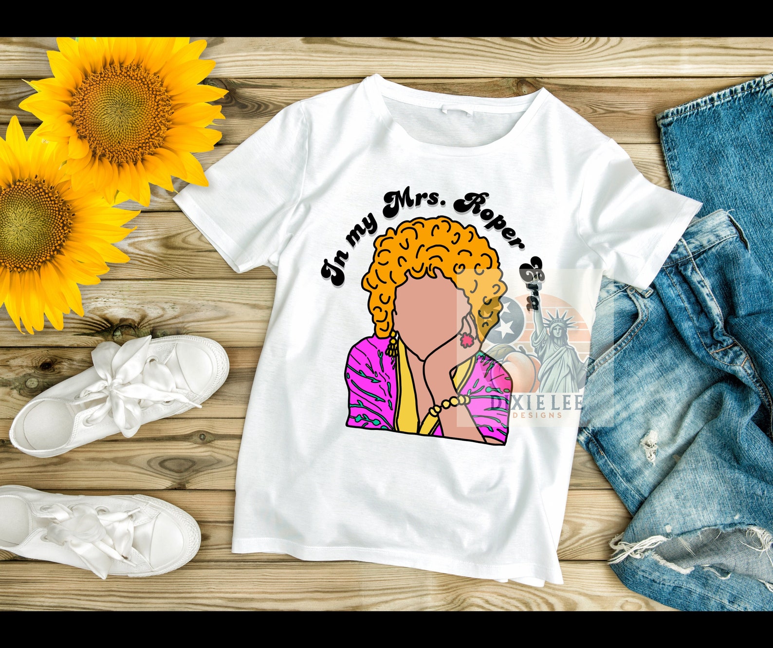 Mrs.roper Era PNG Vintage Sublimation DTF 1970s Funny Cute Design ...