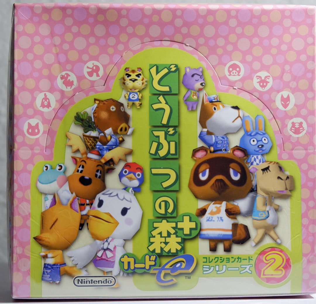 Animal Crossing E+ Reader Cards - Japanese GameCube Villager Card Set Series 1-3