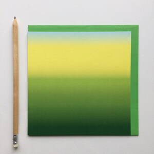 Landscape Art Print Greeting Card Blank Card