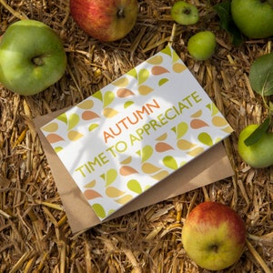 Seasonal Print Greetings Card Thinking Of You Gift