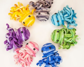 cat toys crochet cat tosys catnip toys silvervine catnip octopus cat toy