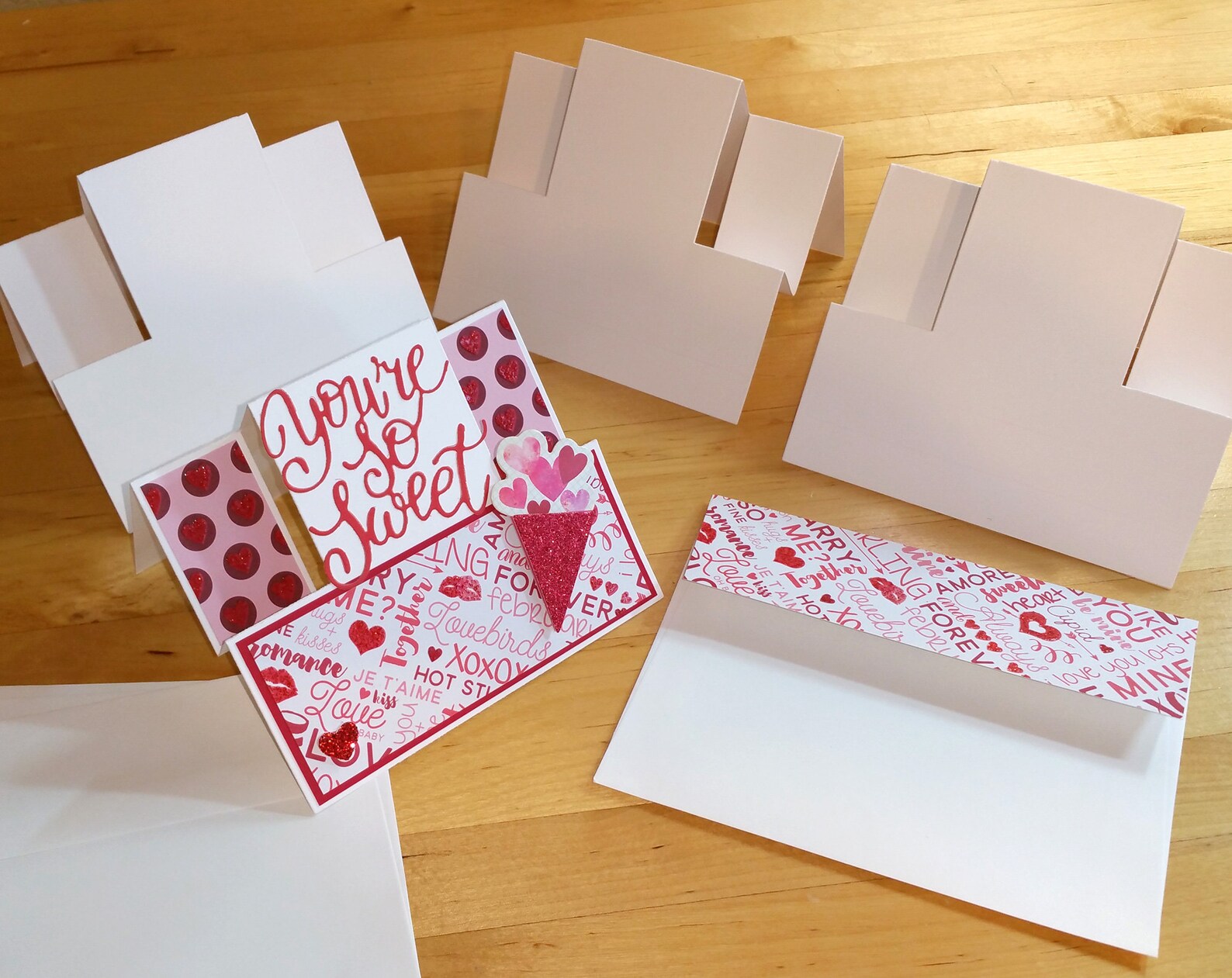 Card Bases Cardstock Cardmaking Fun Folds Fancy for 3 Etsy