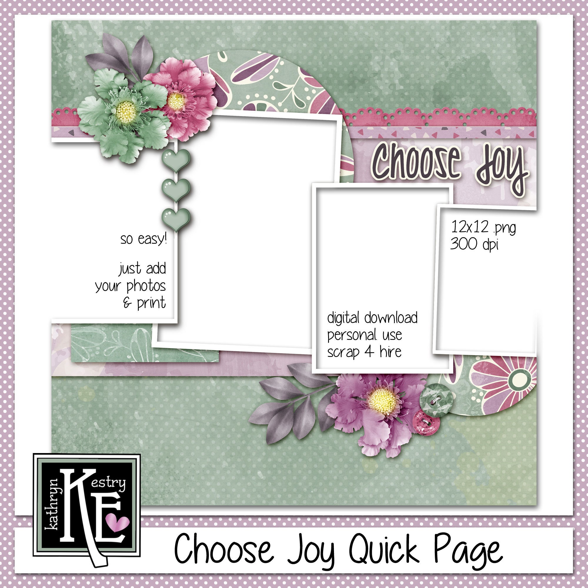 Butterflies and Bluejeans 12x12 Pre-made Quick Pages Digital Scrapbook Kit  Digital Scrapbooking 