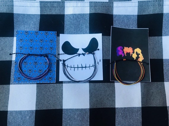 Haunted Mansion Themed Adjustable Bracelet Halloween Disney