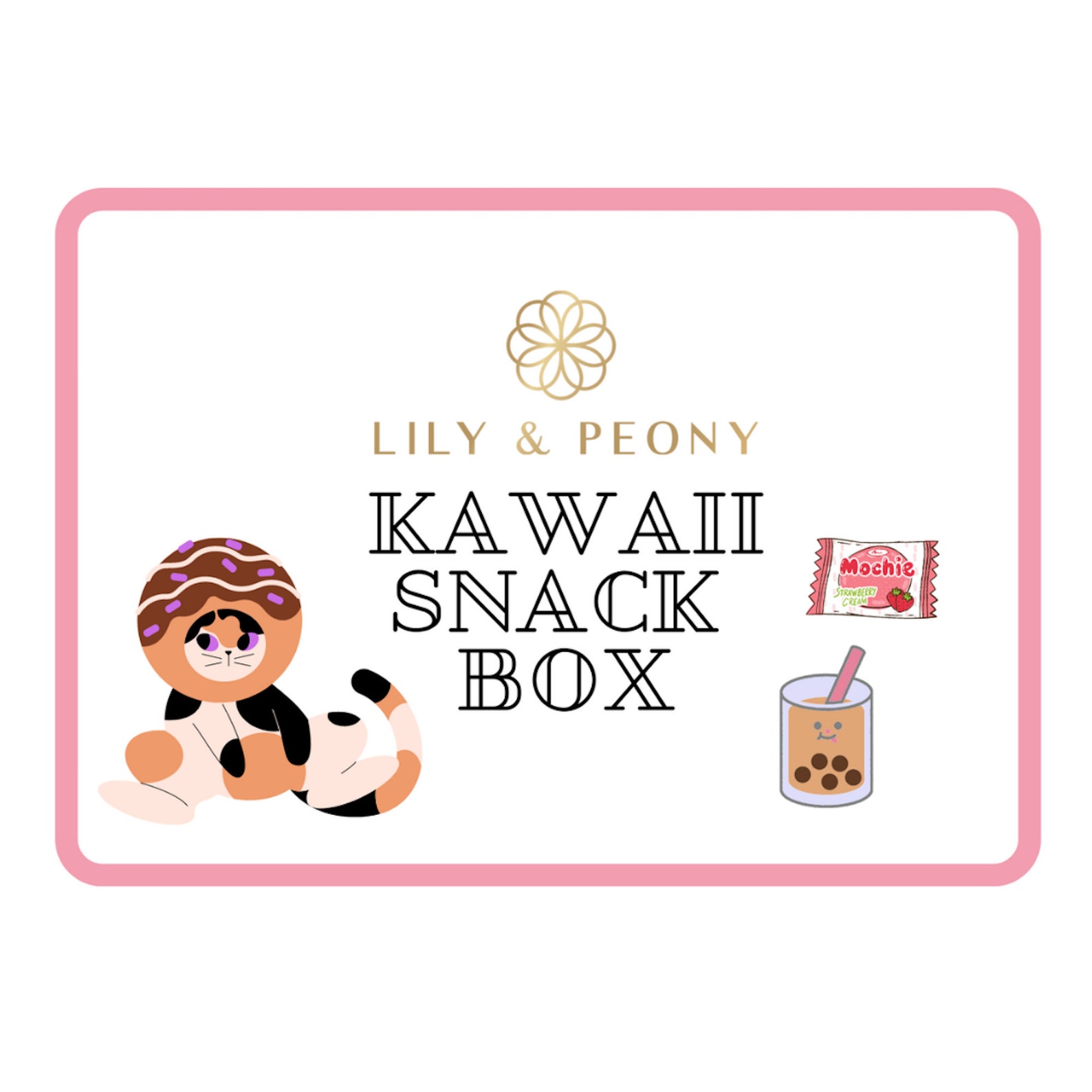 Kawaii Cute Deluxe Japanese Snack Box Asian Snack Box - Etsy