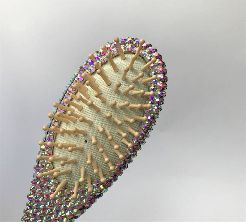 Bling hair brush sparkle hair brushrhinestone hair brush Etsy
