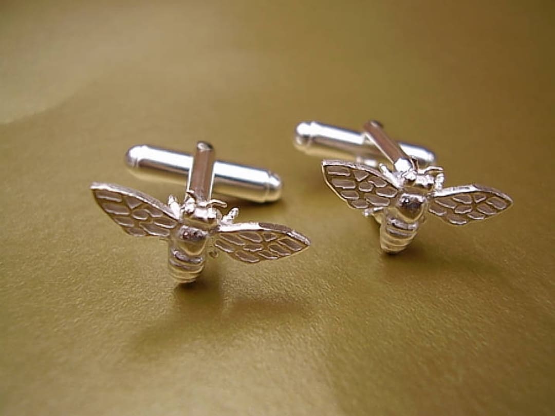 Boutons De Manchette Araignée En Argent Sterling Avec Spinelle Noire Et Yeux En Rubis - Deakin & Francis, Neufs