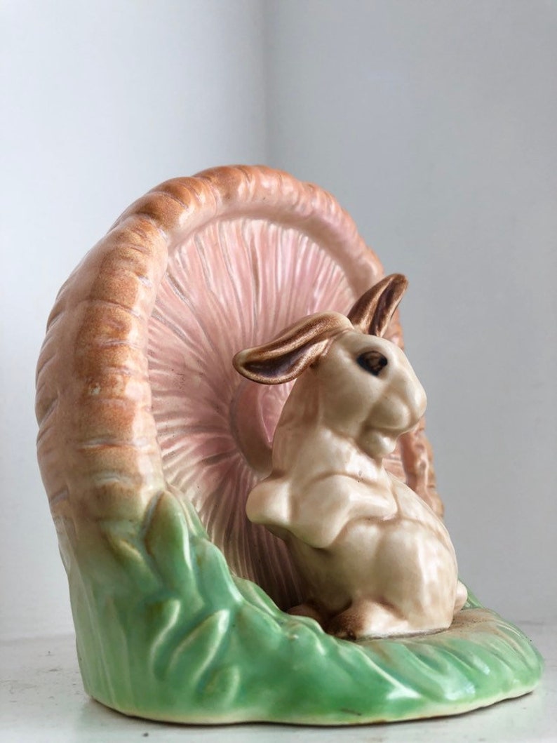 Vintage Sylvac Rabbit Vase Etsy