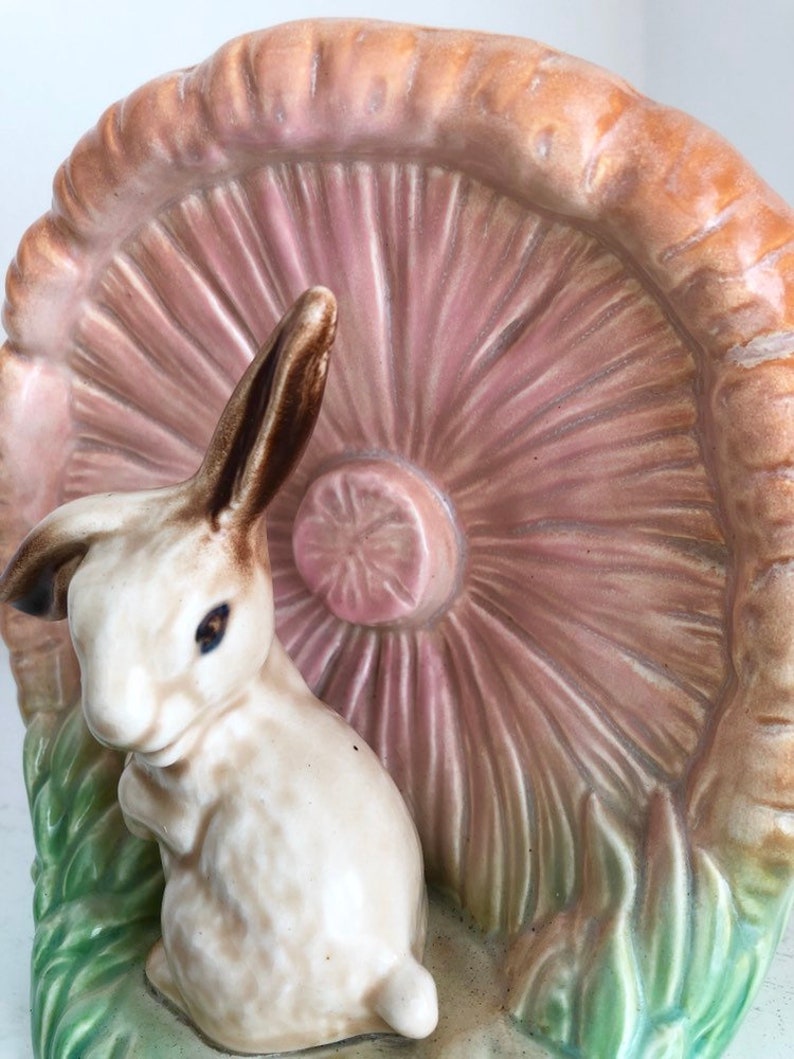 Vintage Sylvac Rabbit Vase Etsy