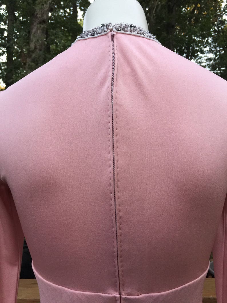 1960s Victoria Royal LTD Pink Formal Gown