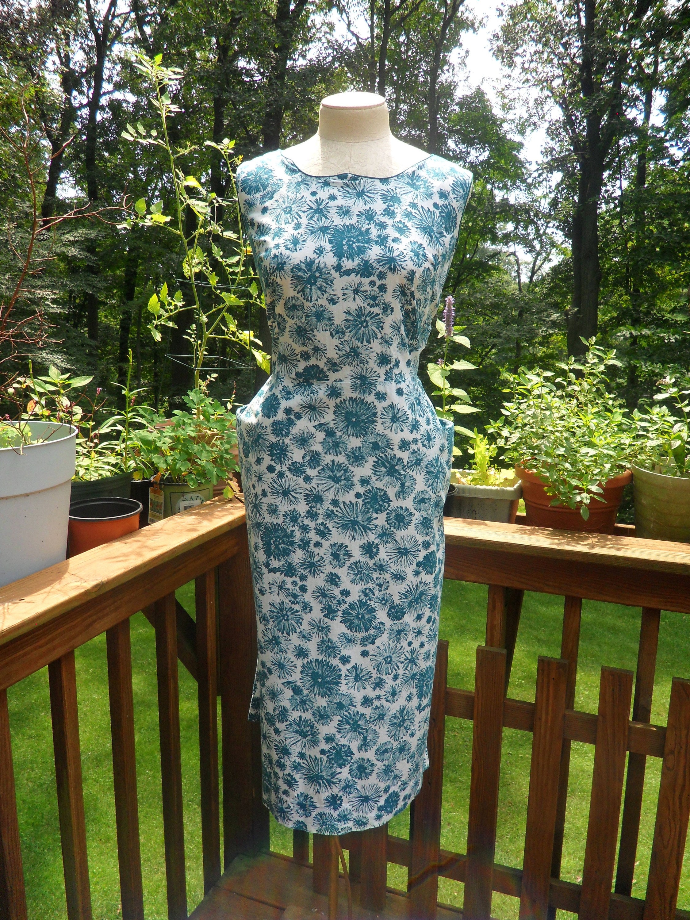 50s shift dress