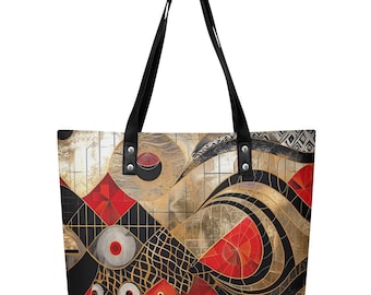 Tote Bag, Women's PU Leather Handbag, Shopping Bag / Tote-12