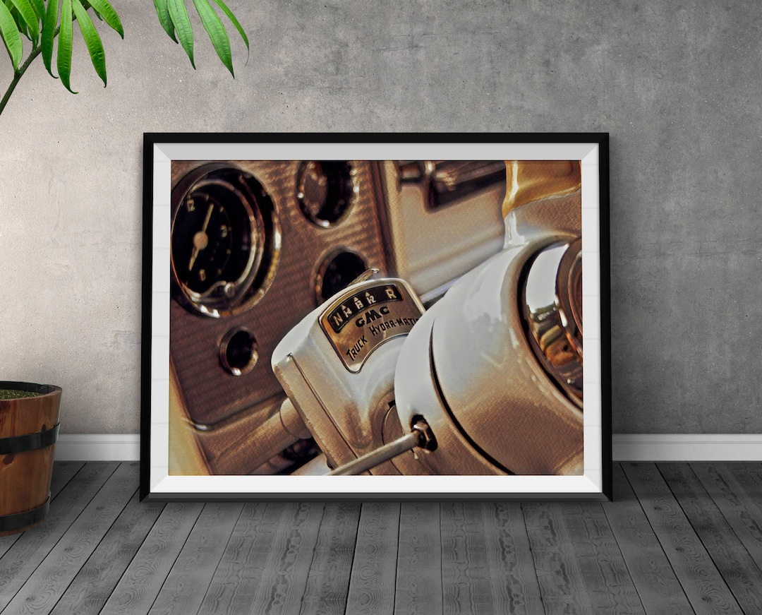 Tablero de camioneta GMC, fotografía de camionetas, descarga digital,  decoración de cuevas masculinas, impresión instantánea de primer plano,  foto de camioneta GMC de los años 40, arte mural - Etsy México, image size:1080x871