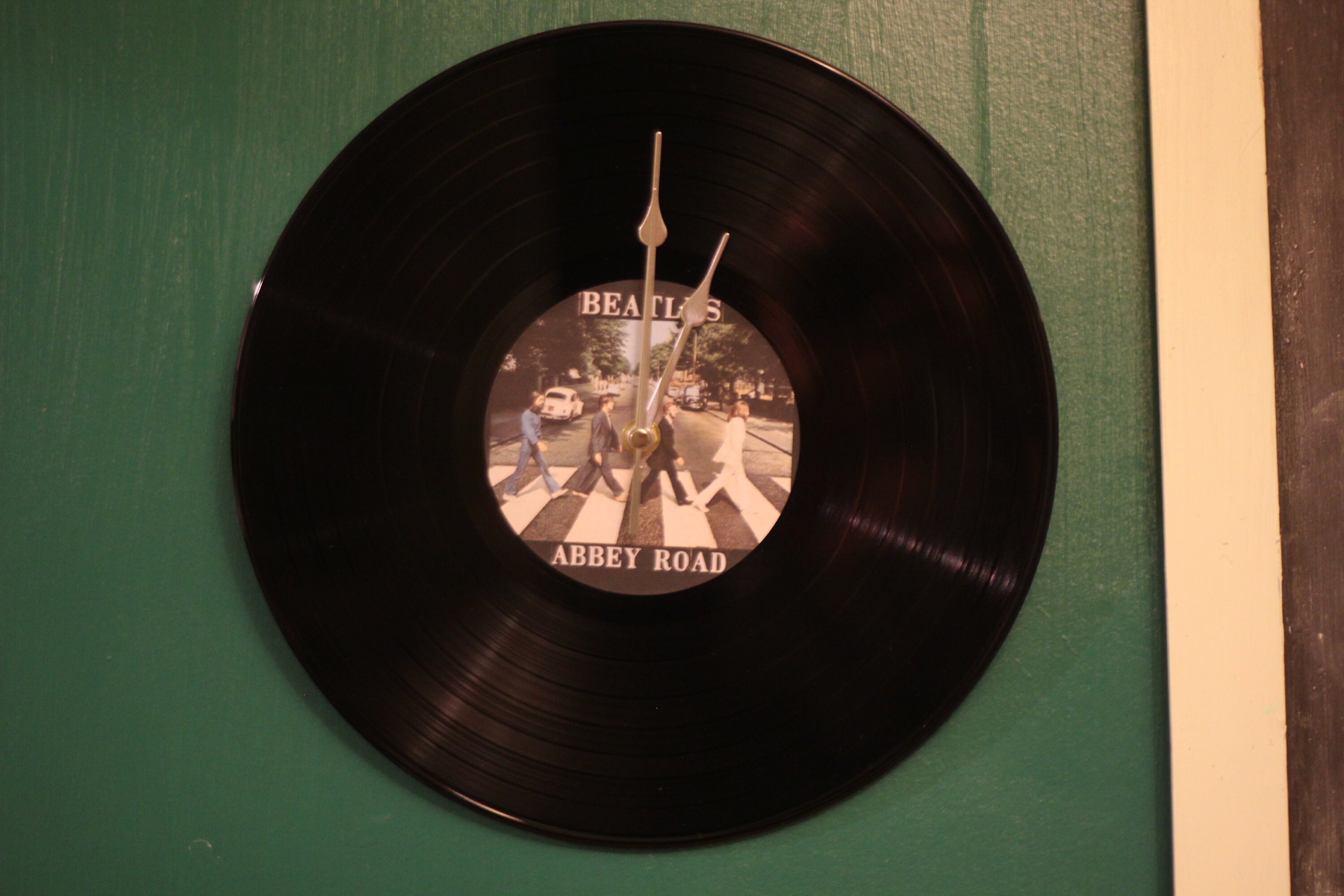 Record clock personalised album cover art 12 vinyl Etsy