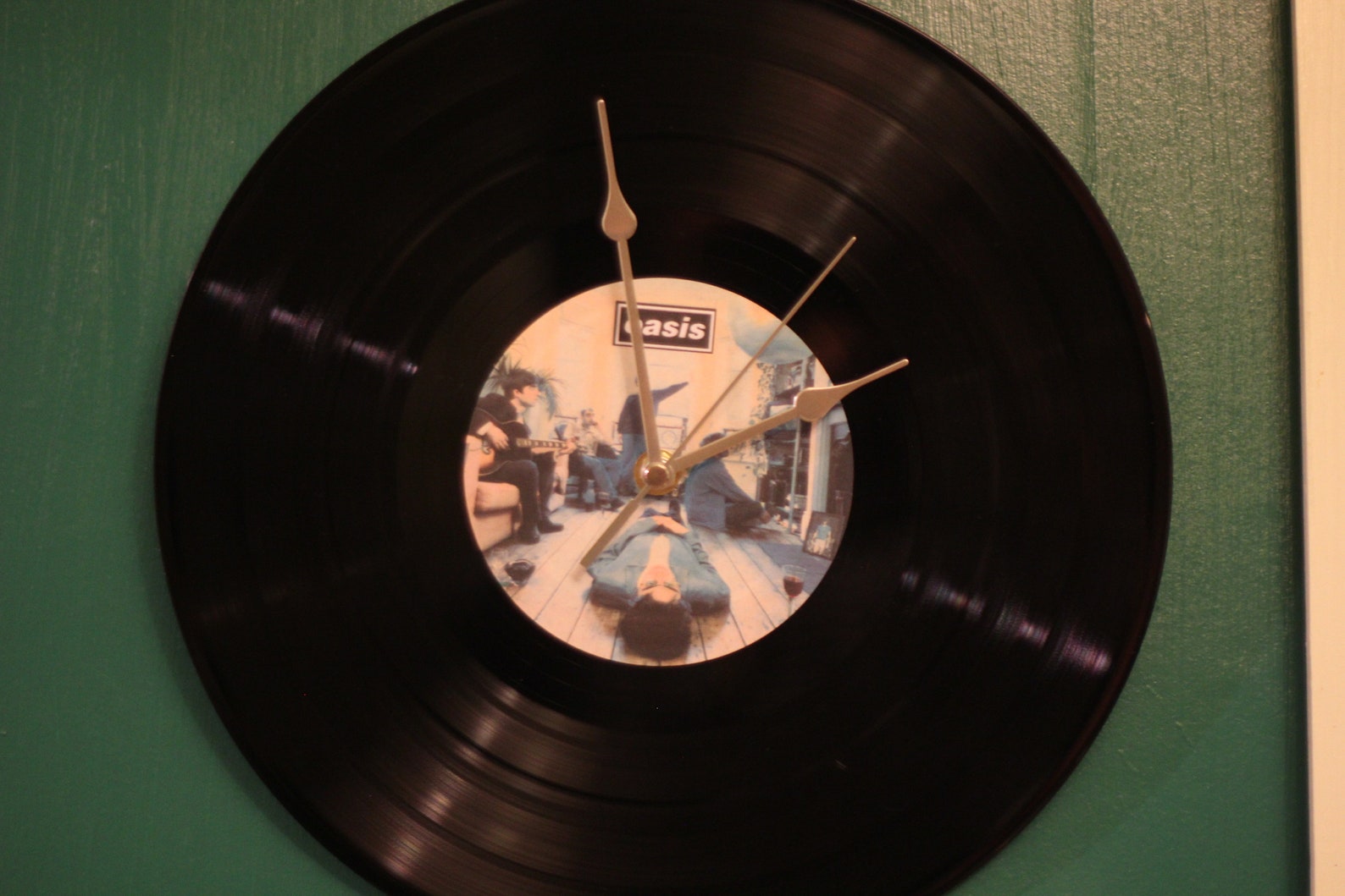 Record clock personalised album cover art 12 vinyl Etsy