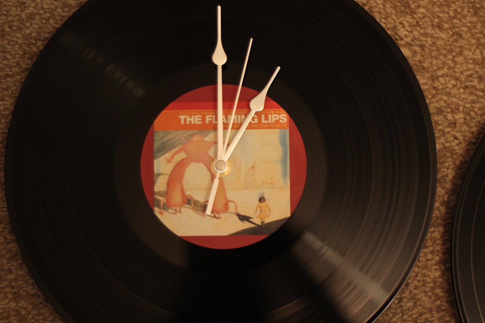 Record Clock Personalised Album Cover Art 12 Vinyl Etsy UK