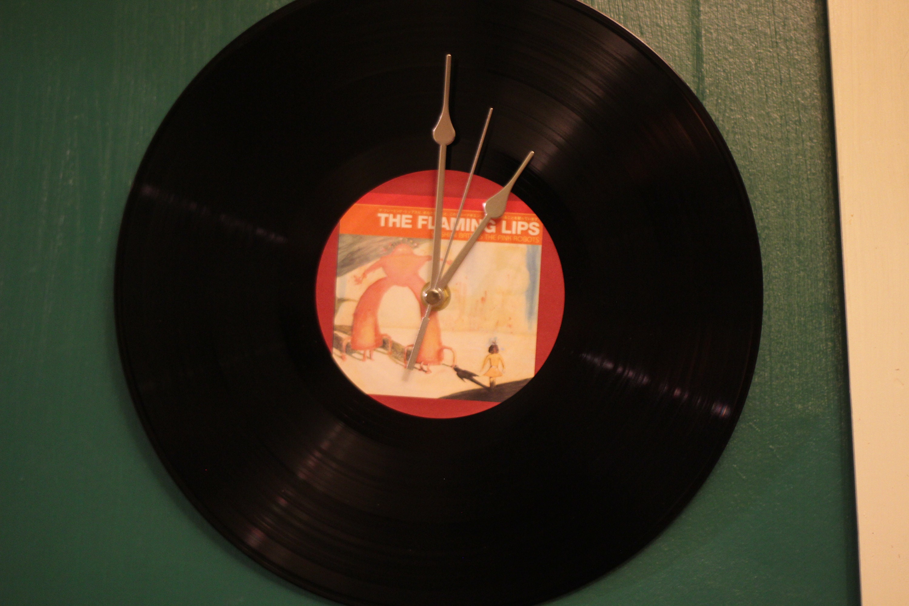 Record Clock Personalised Album Cover Art 12 Vinyl Etsy UK