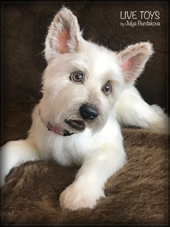 realistic stuffed dog
