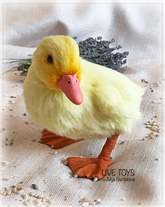 realistic duck stuffed animal