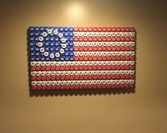Amerikanische Flagge Cap Zeichen