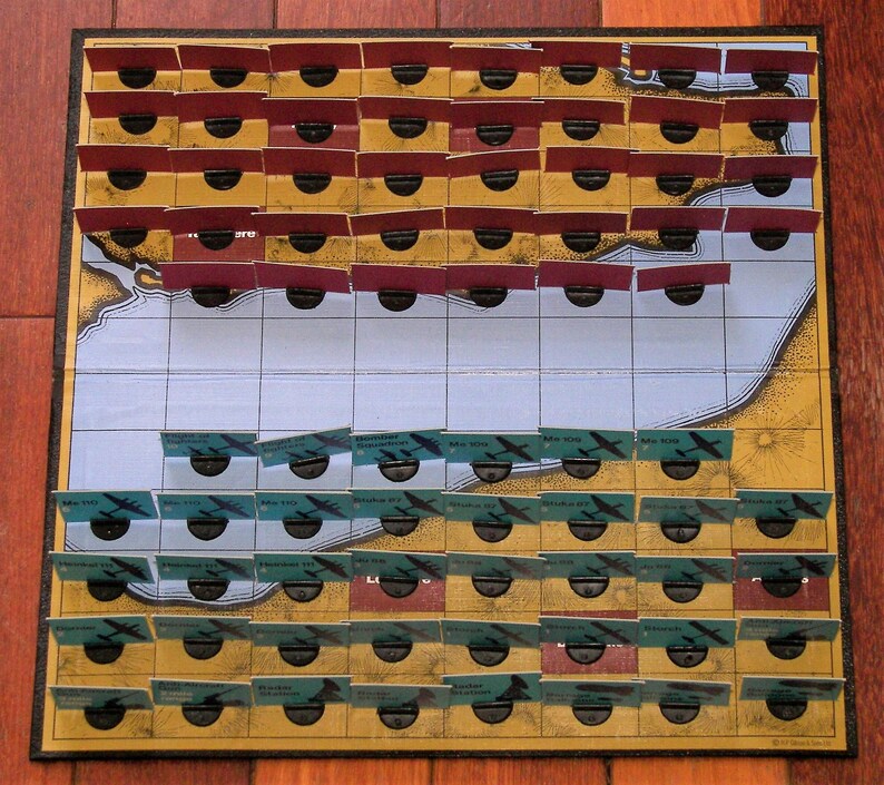 1970's Battle of Britain Vintage British Board Game by H P Etsy