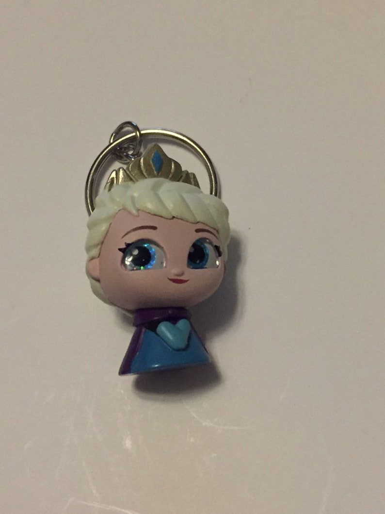 Disney Doorables Elsa Keychain Etsy