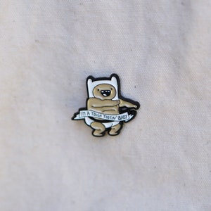 Baby Finn Adventure Time Soft Enamel Pin - Tough Tootin Baby