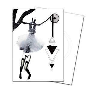 Carte de voeux carte postale luttent en ligne #10