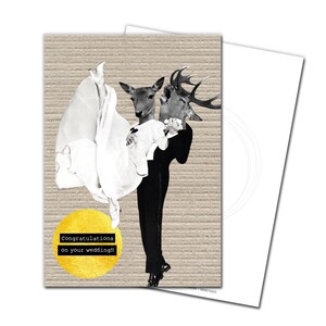 Postkarte Glückwunschkarte Grußkarte Karte zur Hochzeit #2