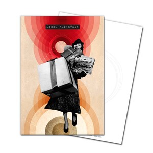Postkarte Glückwunschkarte Grußkarte Karte zu Weihnachten