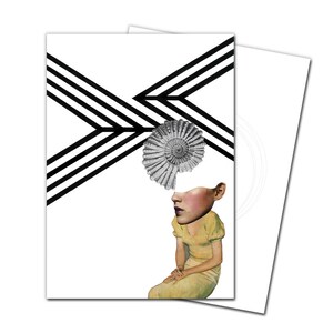 Carte de voeux carte postale luttent en ligne #3