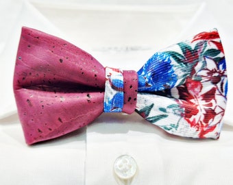 Papillon in sughero double  made in italy Bow Tie