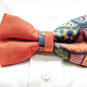 Papillon in sughero double made in italy Bow Tie immagine 6