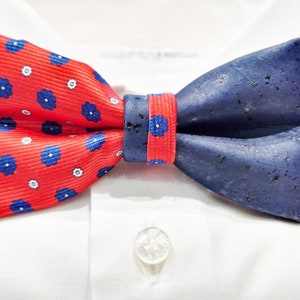 Papillon in sughero double made in italy Bow Tie 7