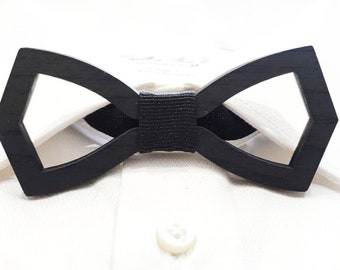 Papillon in legno fantasia Bow Tie Made in italy