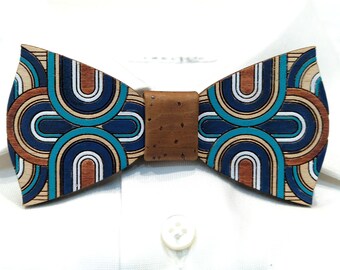 Papillon in legno fantasia Bow Tie