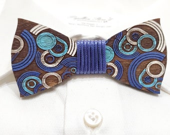 Papillon in legno fantasia Bow Tie