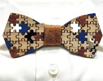 Papillon in legno fantasia Bow Tie